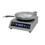 SARO Induktions-wok-komfur – Model LOUISA – Inkl. Wokpande – 3,5 kW