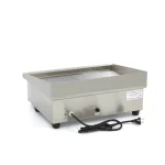 Bedste Elektrisk Stegeplade 1/2 rillet - Gastro Inventar Bedste Elektrisk Stegeplade 1/2 rillet