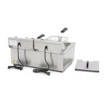 Friture 2x 16L med hane - Gastro Inventar Friture 2x 16L med hane