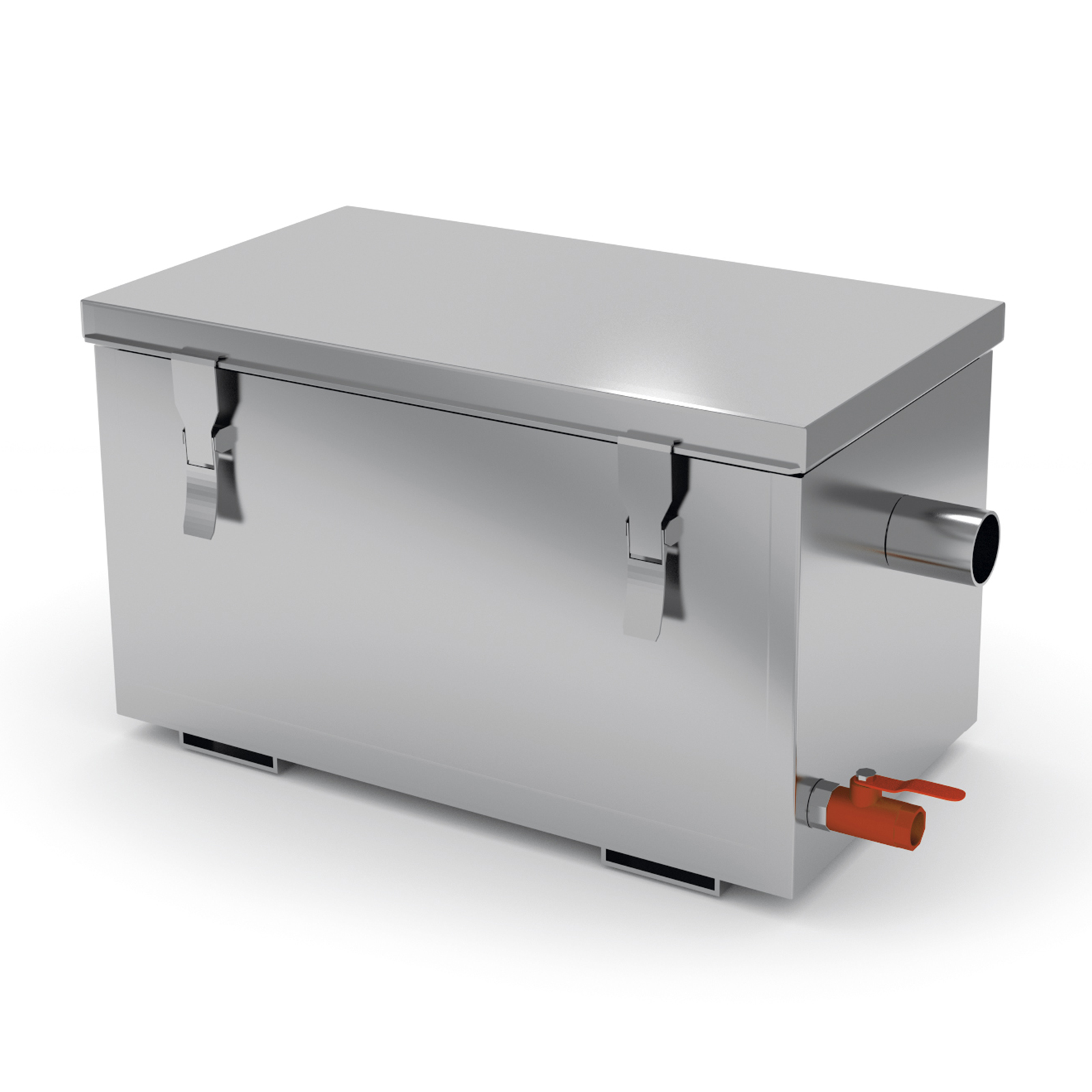 Fedtudskiller i Rustfrit Stål – 30 Liter – med Slamfang (9 L) - Gastro Inventar Fedtudskiller i Rustfrit Stål – 30 Liter – med Slamfang (9 L)