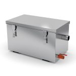 Fedtudskiller i Rustfrit Stål – 180 Liter – med Slamfang (45 L) – Industriel Kapacitet - Gastro Inventar Fedtudskiller i Rustfrit Stål – 180 Liter – med Slamfang (45 L) – Industriel Kapacitet