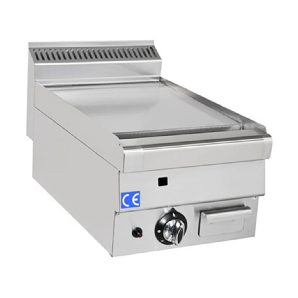 Gas stegeplade - rillet - 400 x 600 mm