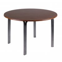 Borde TABLE ROUND – OKEY RED – 110 CM WITH BASE