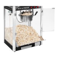 Popcorn maskine Popcornmaskine med vogn – retrodesign – sort 2