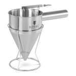 Doseringstragt - 1,2 l - 8 mm - rustfrit stål