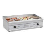 Dobbelt stegeplade - 100 cm - rillet/glat - 2 x 3.200 W