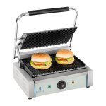 Rillet kontaktgrill