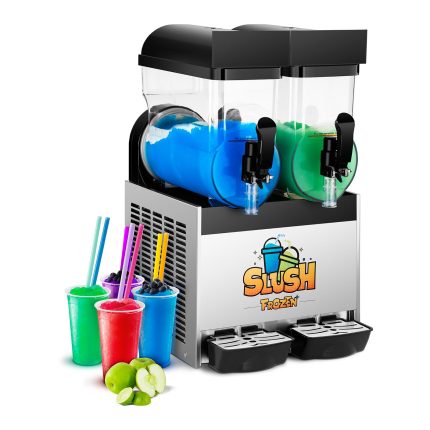 Slush ice-maskine - 2 x 15 liter - LED