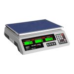 Butiksvægt - 35 kg / 2 g - hvid - LCD
