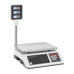 Butiksvægt - 15 kg / 2 g - LCD på stang - Gastro Inventar Butiksvægt - 15 kg / 2 g - LCD på stang