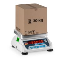 Butiksvægte Butiksvægt – 15 kg/ 5g – 30 kg/10 g – LED