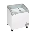Tefcold NIC201SCEB Isfryser med buede glaslåg - 185 Liter - Gastro Inventar Tefcold NIC201SCEB Isfryser med buede glaslåg - 185 Liter