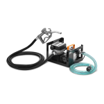 Dieselpumpe med tæller - 60 l/min.