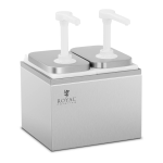 Ketchup-dispenser - 2 pumper - 2 x 2 l