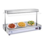 Varmeplade til buffet med 4 halogenlamper - 2000 W