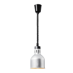 Varmelampe til mad - sølvfarvet - 17,5 x 17,5 x 29 cm - Gastro Inventar Varmelampe til mad - sølvfarvet - 17,5 x 17,5 x 29 cm