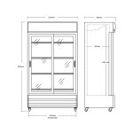 SD1002SLE-dimensions - Gastro Inventar
