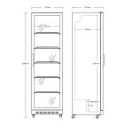 SD430E-dimensions - Gastro Inventar