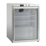 Lager køleskab 145 liter 38 kg - rustfrit stål