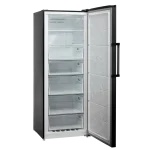 Scandomestic Fritstående Fryseskab 380 L - Sort - SCSFS381BX