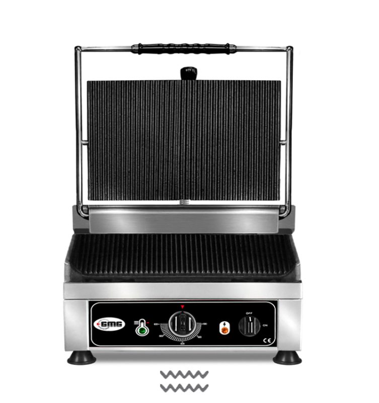 Paninigrill - grilloverflade 45 x 27 cm 230 V - GMG