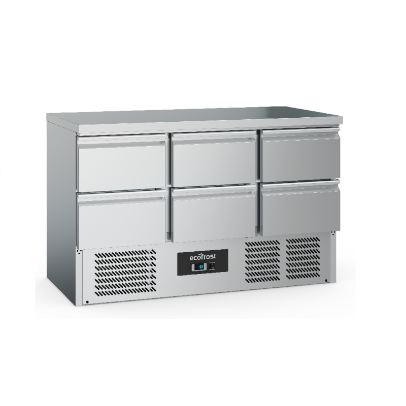 Kølebord 368 liter 230 V - Ecofrost