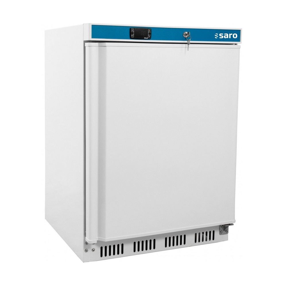 Lagerkøleskab 129 liter - hvid - B600 x D585 x H855 mm - Gastro Inventar Lagerkøleskab 129 liter - hvid - B600 x D585 x H855 mm