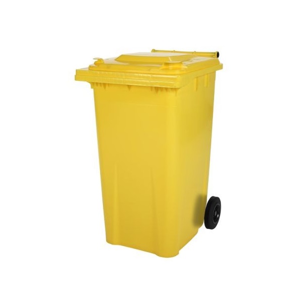 Diverse Affaldsbeholder – 80 liter – gul 3