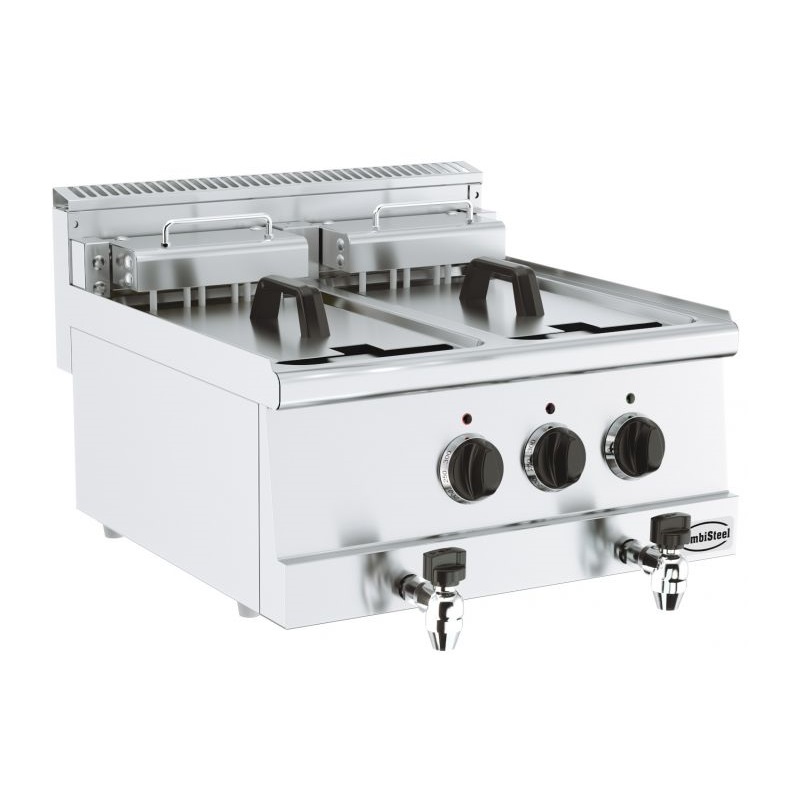 Elektrisk friture - 2x 10 liter - Gastro Inventar Elektrisk friture - 2x 10 liter