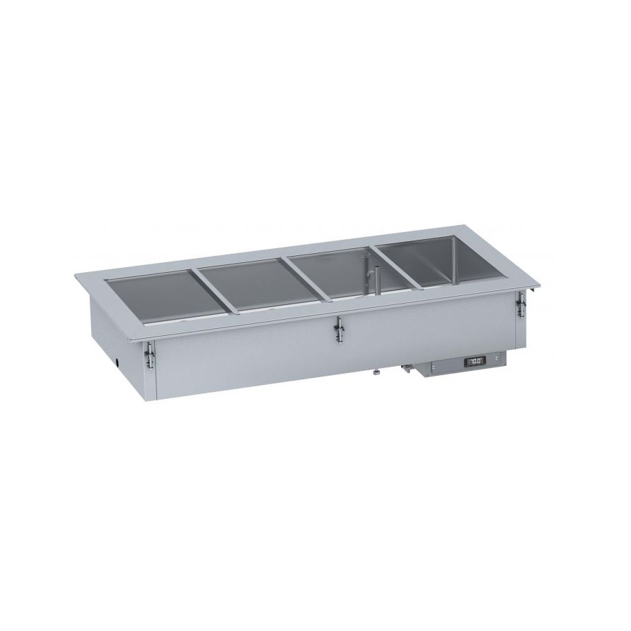 Bain marie - 790x720x302 mm - 2/1 GN - Gastro Inventar Bain marie - 790x720x302 mm - 2/1 GN