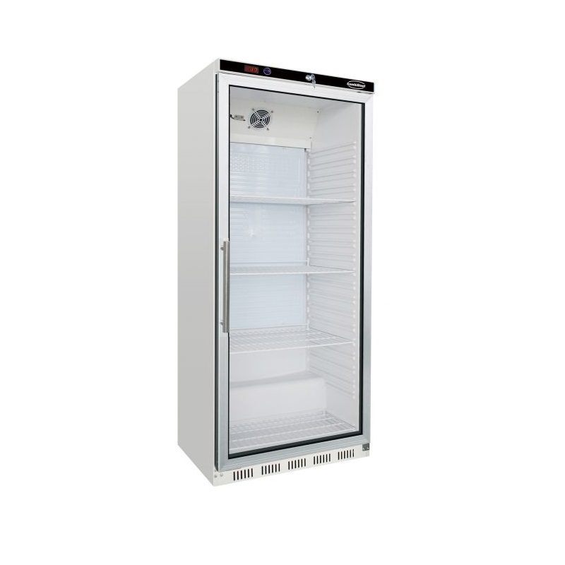Industrikøleskab med glas dør - 4x 2/1 GN