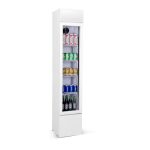 Professionel display køleskab - hvid 105 liter