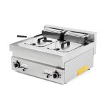 Dobbelt elektrisk frituregryde bordmodel