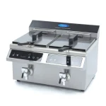 Induktion Deep Fryer 2 x 8L med vandhane