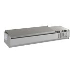 Kantinekøler - med rustfri låg - 1200x395x225 mm - Gastro Inventar Kantinekøler - med rustfri låg - 1200x395x225 mm