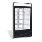 Displaykøleskab 750 L - med skydedøre - B1120 x D610 x H1965 mm