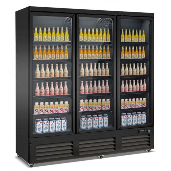 Professionel display flaskekøleskab - 1600 liter