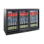 Combisteel backbar - flaskekøleskab med skydedøre - 90 kg