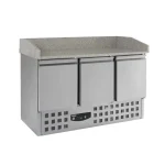 Professionel pizzadisk med 3 døre - B1400 x D700 x H1020 mm - Gastro Inventar Professionel pizzadisk med 3 døre - B1400 x D700 x H1020 mm