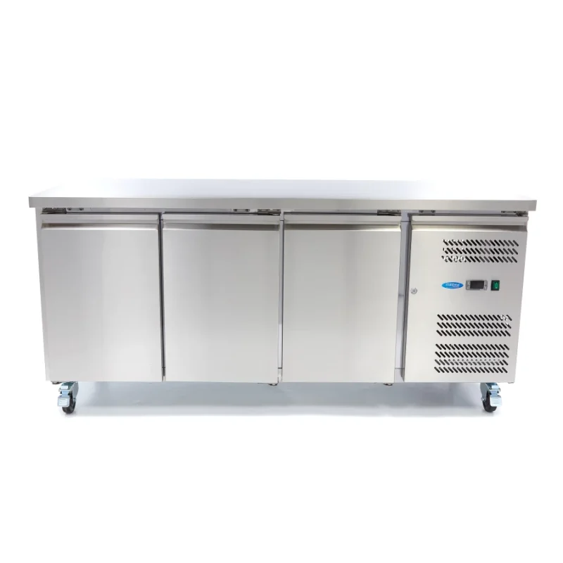 Kølebord - 465 liter - 3 døre