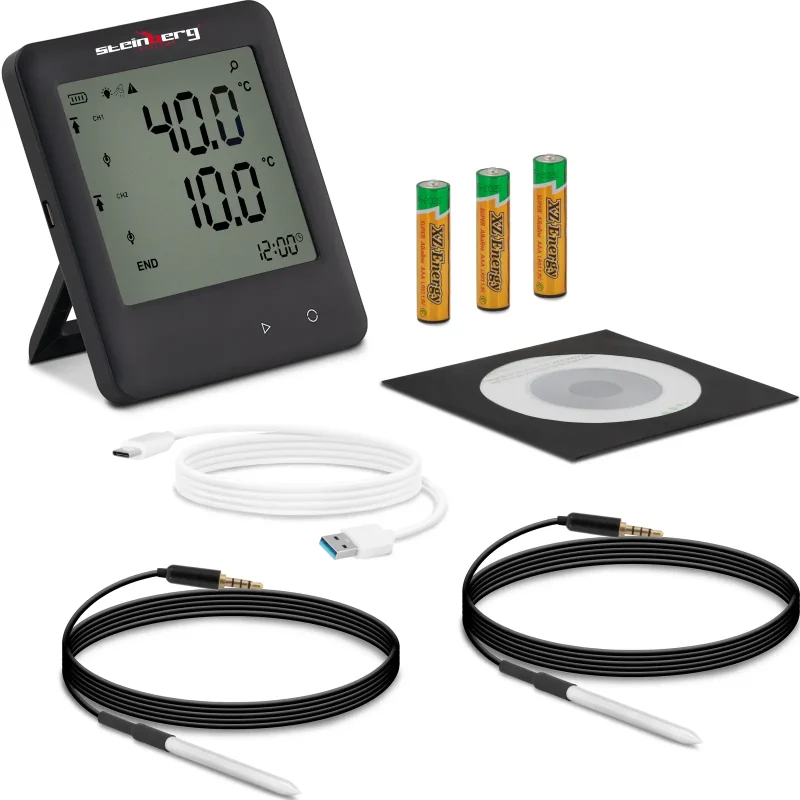 Temperaturlogger - -40 til +125 °C