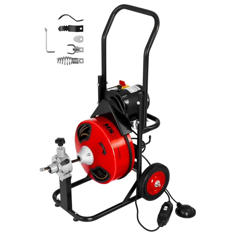 Professionel rørrenser tromle - 390 W