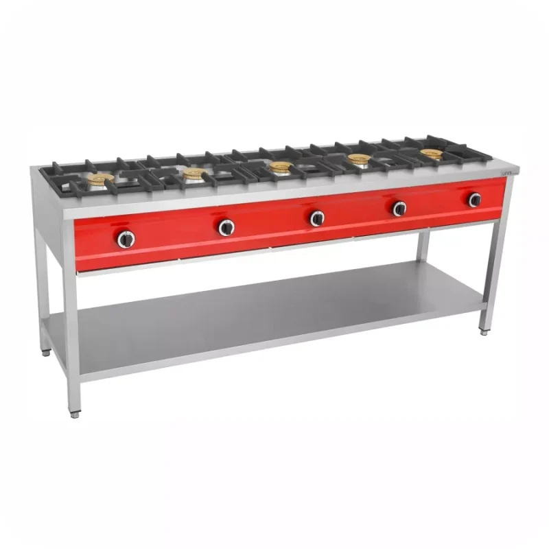 Industri Pancake Gaskomfur 5x 8 kW