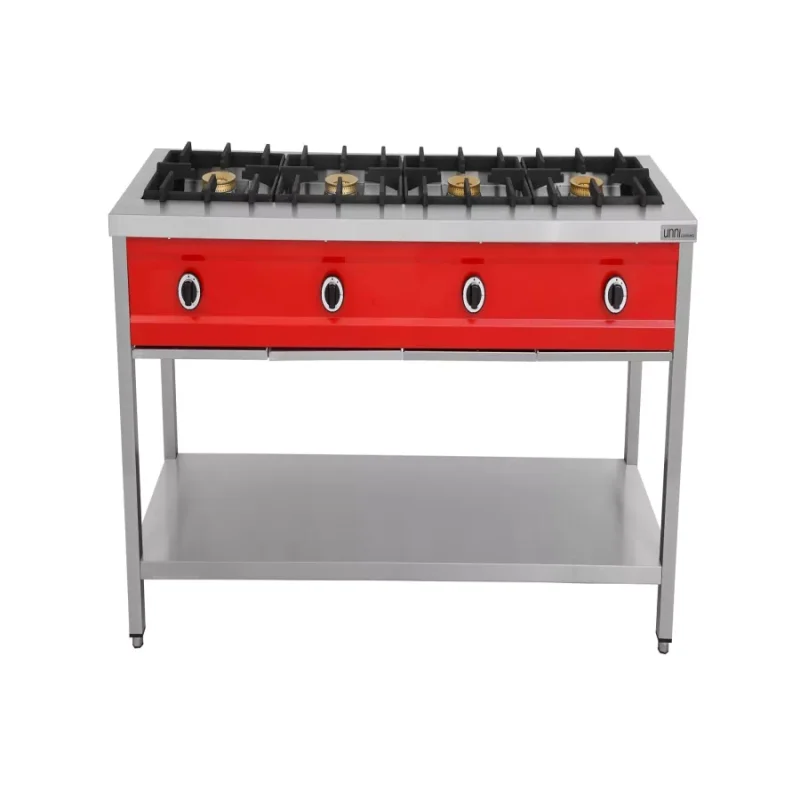 Storkøkken Pandekage Gasblus 4x 8 kW
