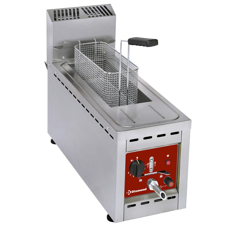 Diamond Gasfriture 8 Liter - Bordmodel - B250 x D700 x H500 mm