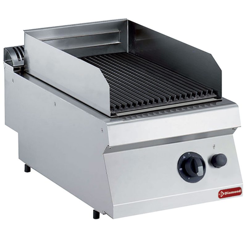 Lavastensgrill - gas - 330x540 mm