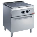Gas-glødeplade (Coup de Feu) – Gasovn GN 2/1 - B800 x D700 x H850/920 mm