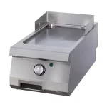 Enkelt Elektrisk Stegeplade - Glat Krom - 4500 W