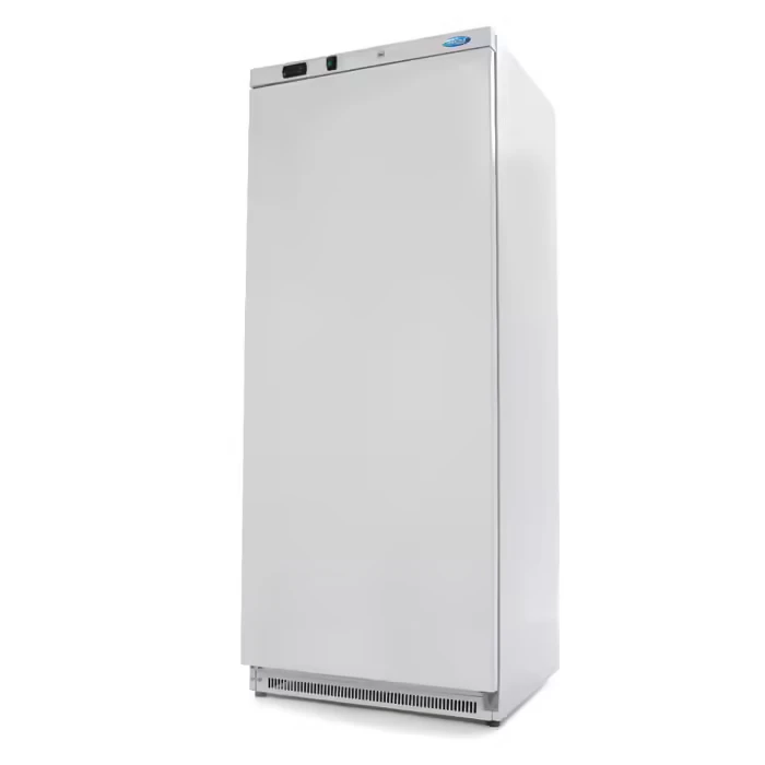 Lagerfryseskab hvid 600 L - 6 hylder - 780 x 700 x 1900 mm - Gastro Inventar Lagerfryseskab hvid 600 L - 6 hylder - 780 x 700 x 1900 mm