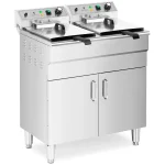 Dobbelt frituregryde - 2 x 10 L - 10.000 W - 400 V